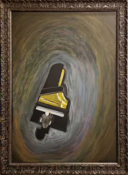 Music (Naples) - a Paint Artowrk by Pawel Kowal